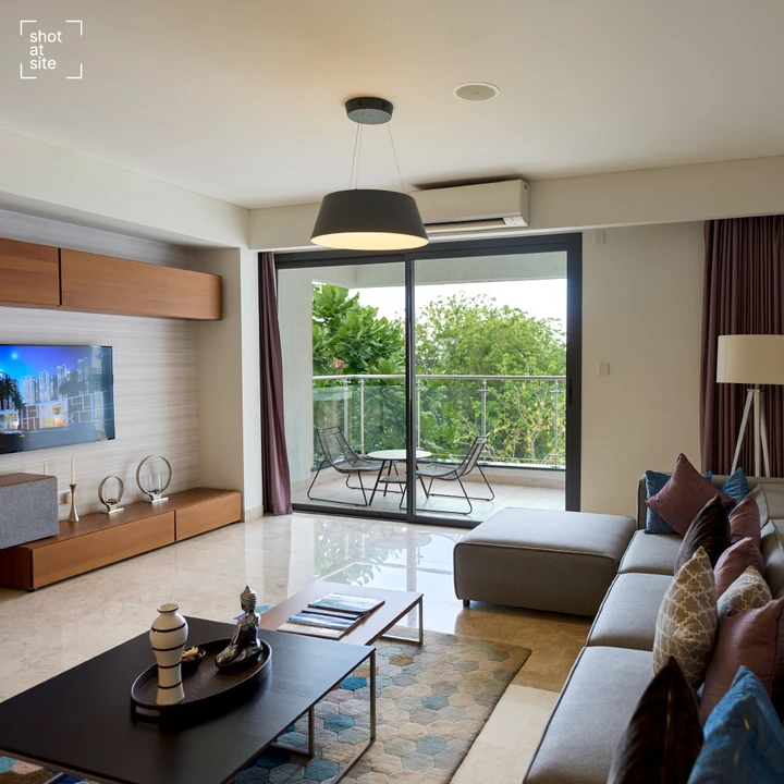 SOBHA Marina One Living Room