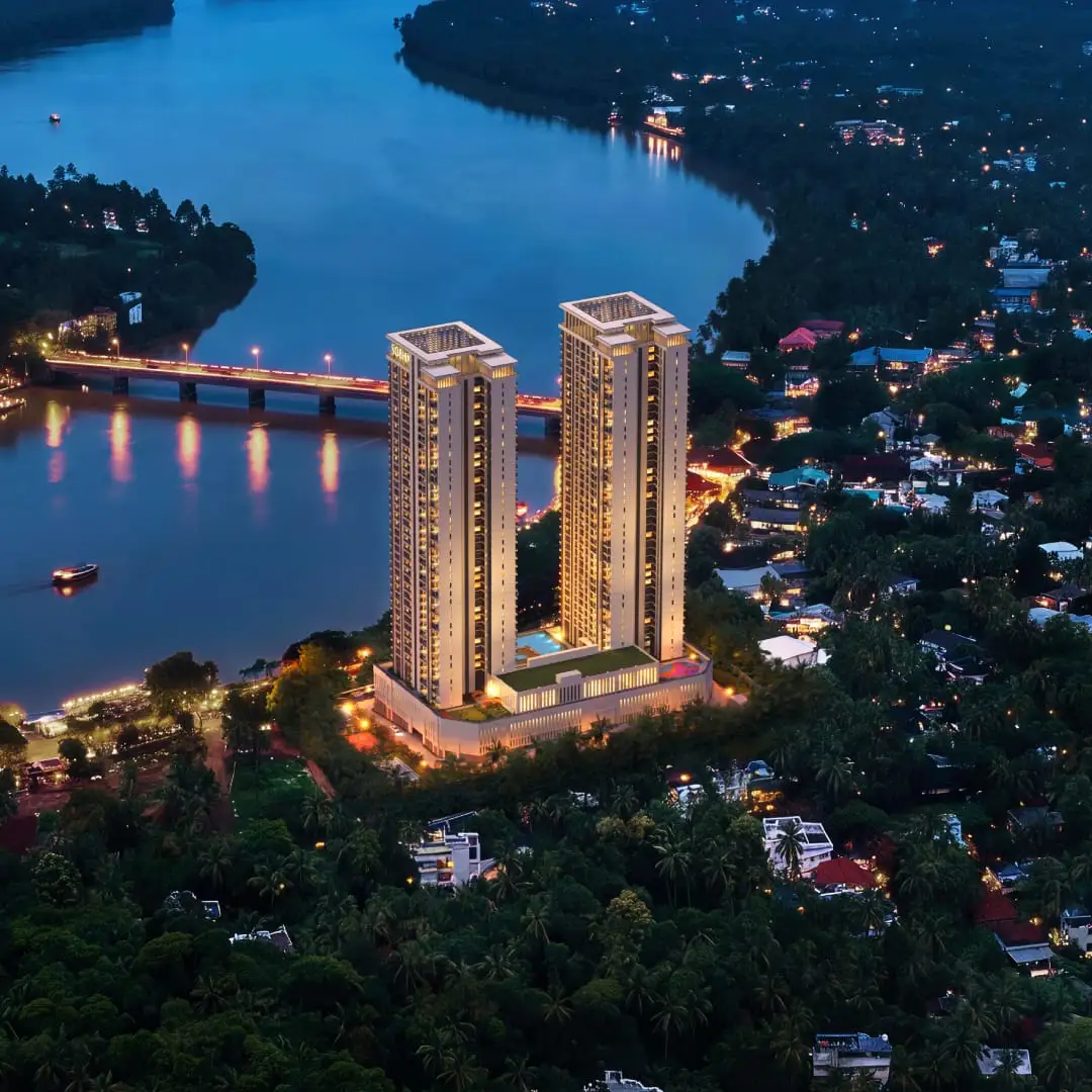 sobha-bellevue-calicut-riverfront-towers-night.webp